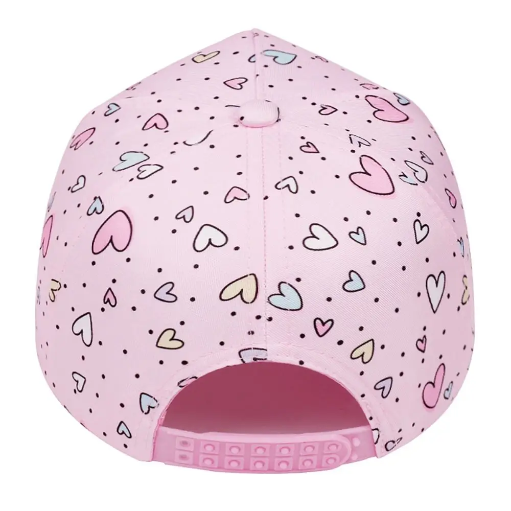 Casquette de baseball mignonne de dessin animé, protection solaire, coupe-vent, chapeau de soleil pour enfants, visière créative réglable pour garçons et filles