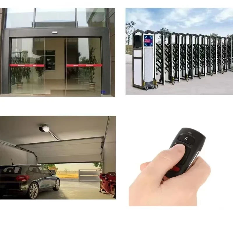 RF Remote Control Key 433mhz Transmitter Cloning Duplicated Copy Learning Fix Code for Electric Garage Door Car