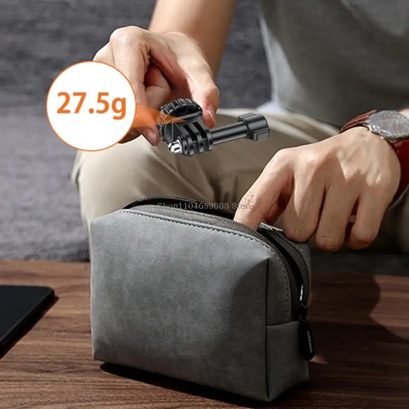 Universal 1/4 Screw Hole Mount Adapter For Hero13/12/11 Action Cameras Compatible for Tripod Accessories Double Claw Mount