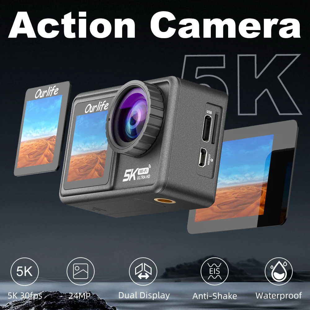 5K Action Camera 48… - image