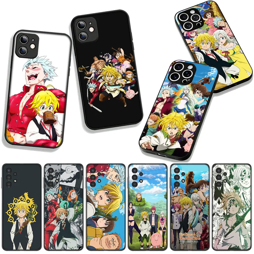 Чехол для телефона «Семь смертных грехов» для Samsung Galaxy S25 S24 S22 S23 FE Ultra Plus S7 Edge A56 A05 A06 A15 A16 A26 A36 Soft Cover Чехол для телефона «Семь смертных грехов» для Samsung Galaxy S25 S24 S22 S23 FE Ultra Plus S7 Edge A56 A05 A06 A15 A16 A26 A36 Soft Cover