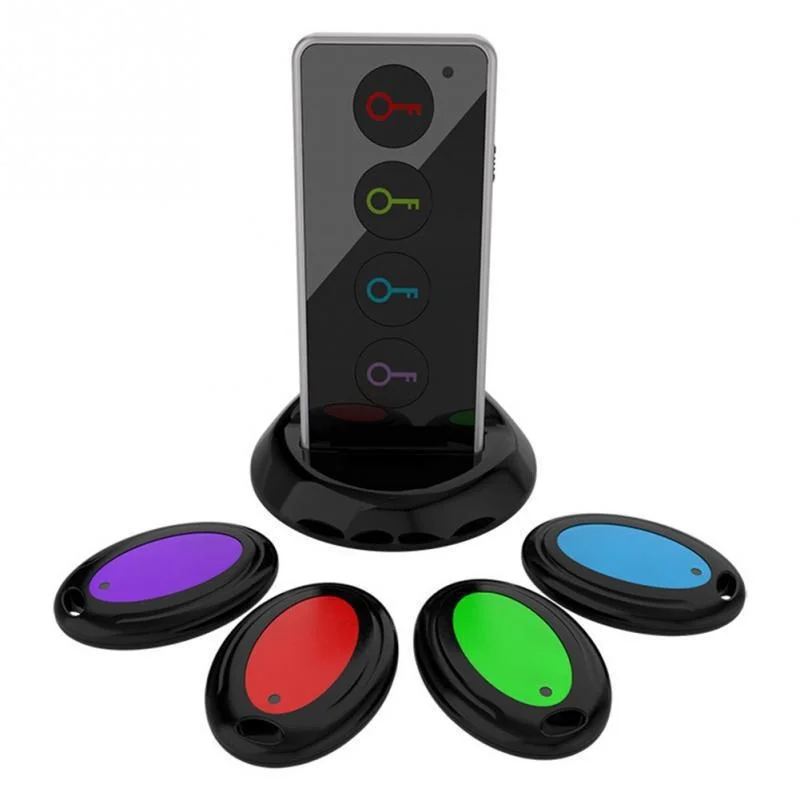 4 in 1 Lost Tracker Keys Searcher Mini Tracking Device Anti-lost Tag Wireless Key Finder Anti-Lost Alarm