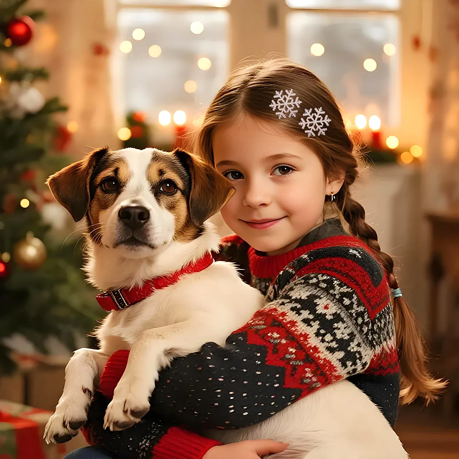 

Набор из 8 заколок для волос в форме снежинок из премиум-сплава, рождественские заколки для женщин и девочек, аксессуары для волос на новогоднюю вечеринку, блестящие и очаровательные заколки-зажимы