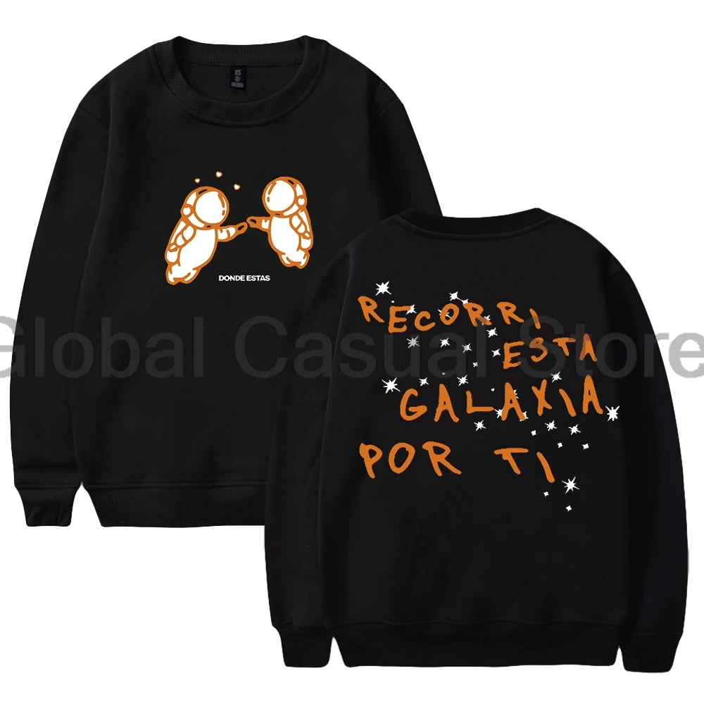 Ivan Cornejo Donde Estas Merch 2024 Mirada Tour Crewneck Long Sleeve Streetwear Women Men Sweatshirt Fashion Clothes