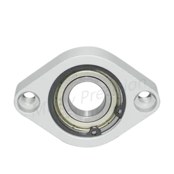 Rhombus Bearings with Housings Economy Model Cast Space Saving,  Single Bearings Optical axis fixed support diameter 6-30mm