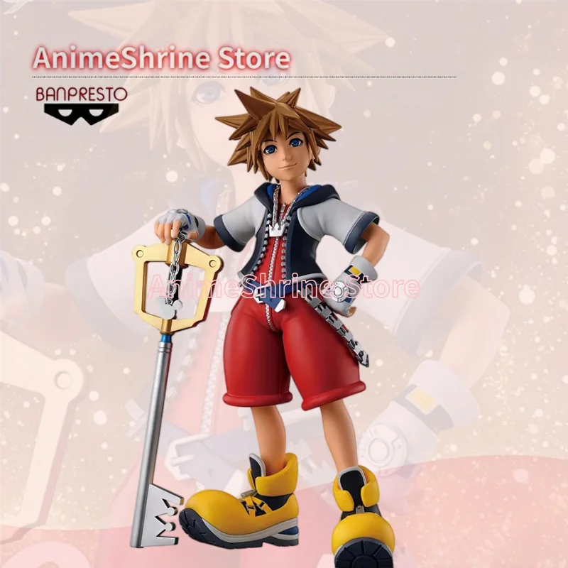 Nuevas figuras de acción de PVC de Sora, personaje de la serie Kingdom Hearts, de la marca BANPRESTO, modelo Grandista, para coleccionar, ideal como regalo.