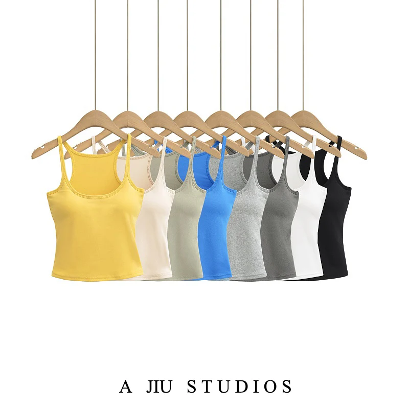 

Спортивная майка American Sle Spicy Girl Svel, женская летняя уличная одежда с накладкой на грудь, сексуальный топ Bal ort