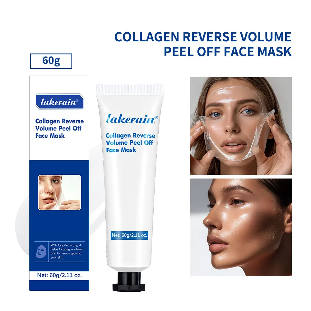 Collagen Peel Off Face Mask Reverse Volume Face Masks Skin Care Deep Collagen Mask Sheet Pack Anti Wrinkle Lifting SS Face Mask