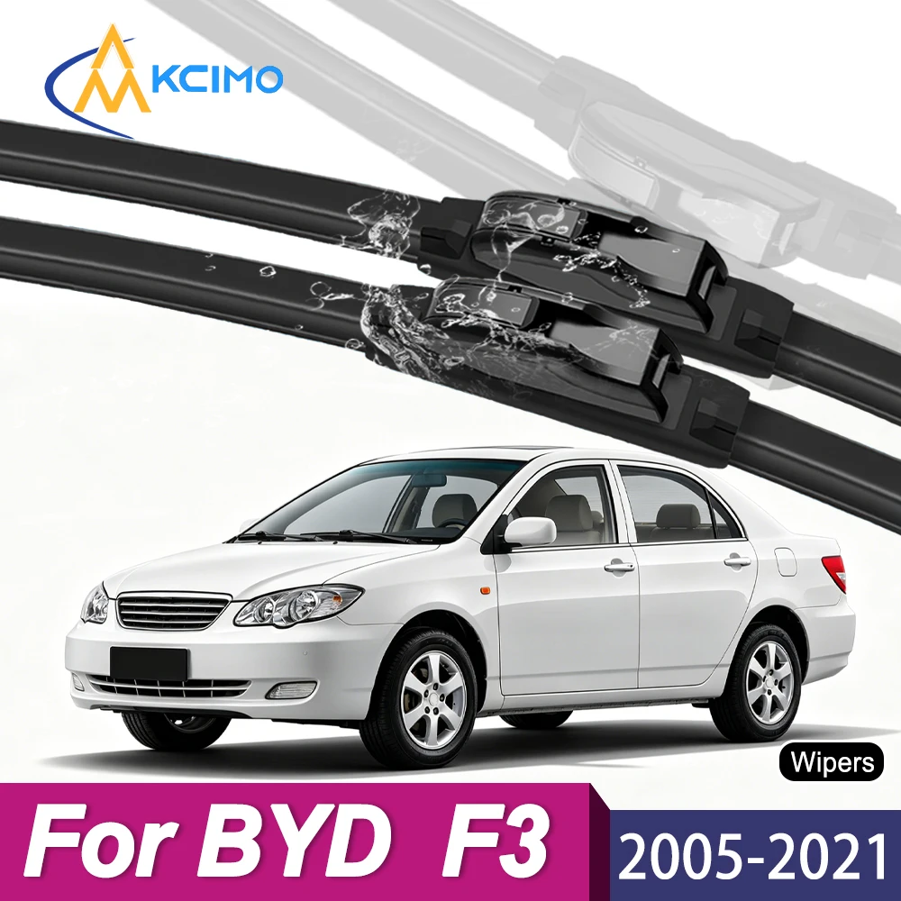 

Upgrade Your Wiper System 2PCS Premium All-Season Blades For BYD F3 2005-2021 Long-Lasting Clear Vision Guaranteed