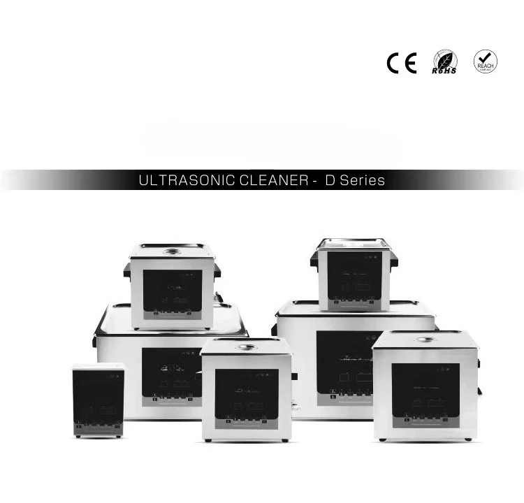 Electric Desktop Heated Stainless Steel Ultrasonic Cleaner 20 Liter Large Commercial Cleaning Machine for Garage & Machine Shop