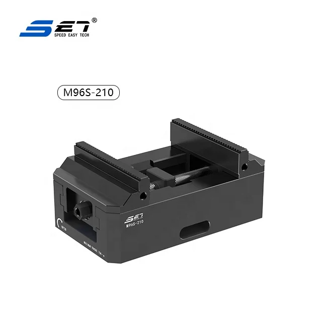 

M96S-160 96mm Hole Pitch Simplex Position Quick Release Pneumatic Vise For Manual Four-unit Positioner Quick Switch