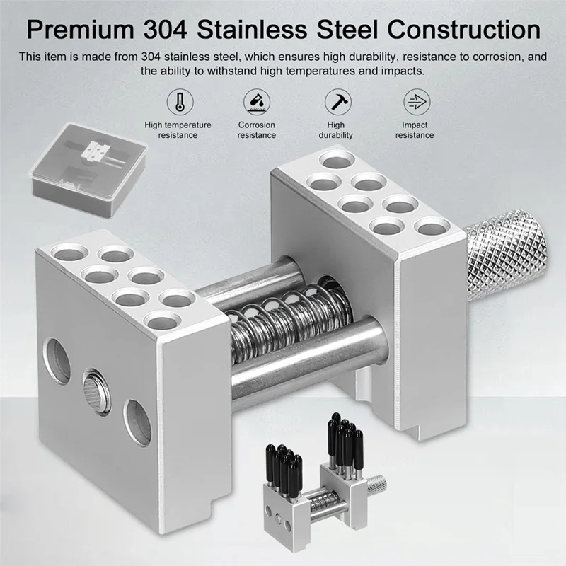 2025 الاتجاه T004 إعادة تشكيل كماشة مقاعد البدلاء 304 الفولاذ المقاوم للصدأ ملزمة تركيبات متعددة الوظائف المشبك الثابتة تهزهز نموذج صنع Crafts بها بنفسك الحرف