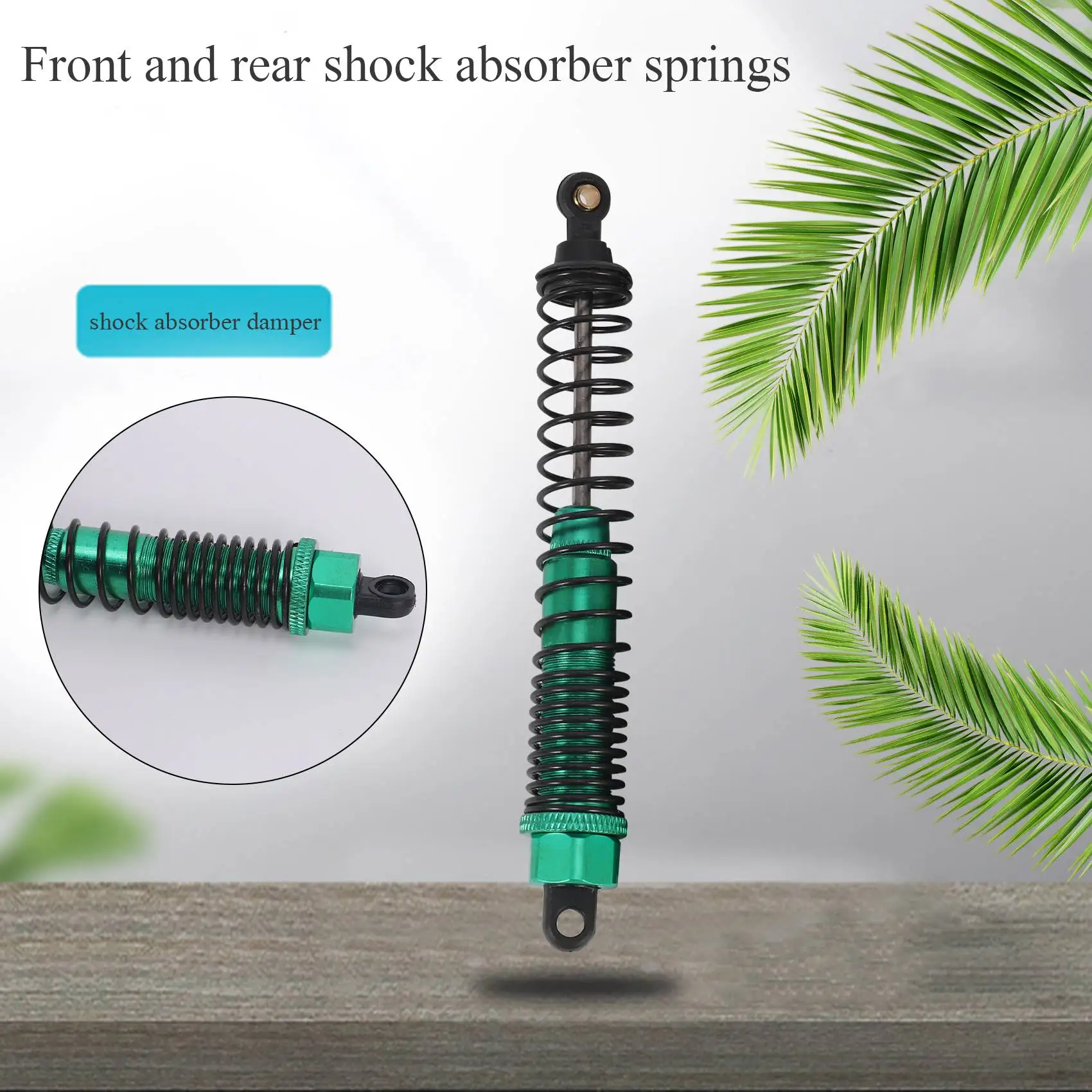 A04F-Schokdemper Demper 130Mm Olie Verstelbare Voor RC Auto 1/10 Crawler Truck HPI HSP Traxxas Losi Axiale Tamiya Redcat