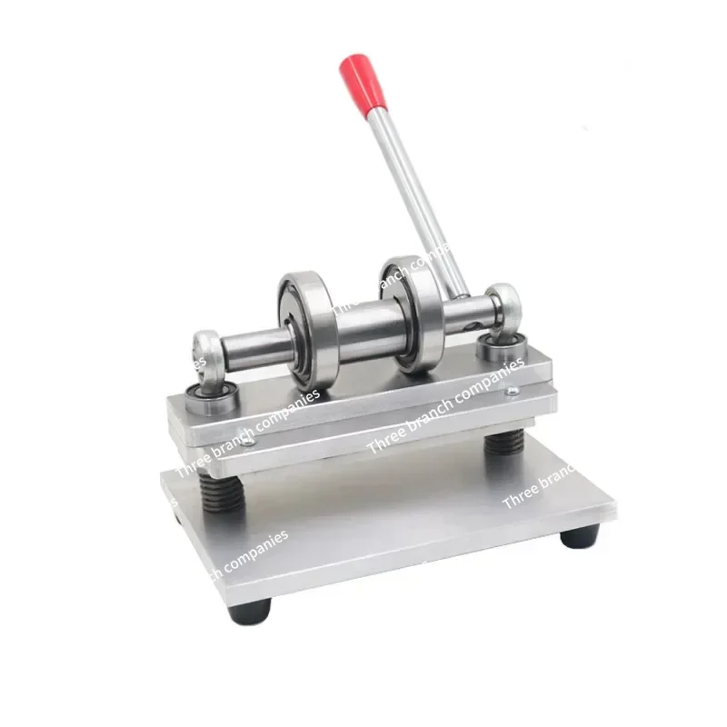 15cm Manual Press Cutter – Portable Hand Tool for Leather Craft & Custom Stamping Pattern Cutting