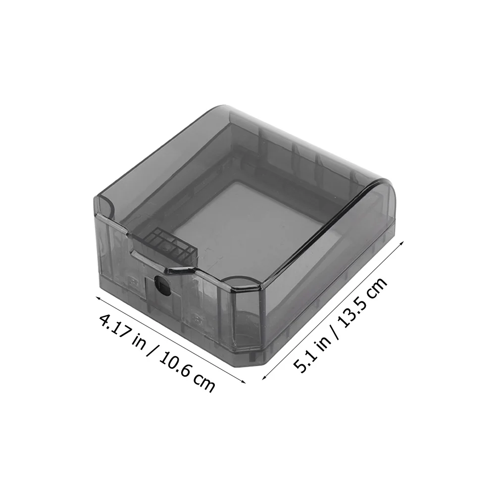 Splash-Proof Waterproof Socket Cover Premium Pc Material Durable Practical Protector Wall Outlet Case Socket Cover