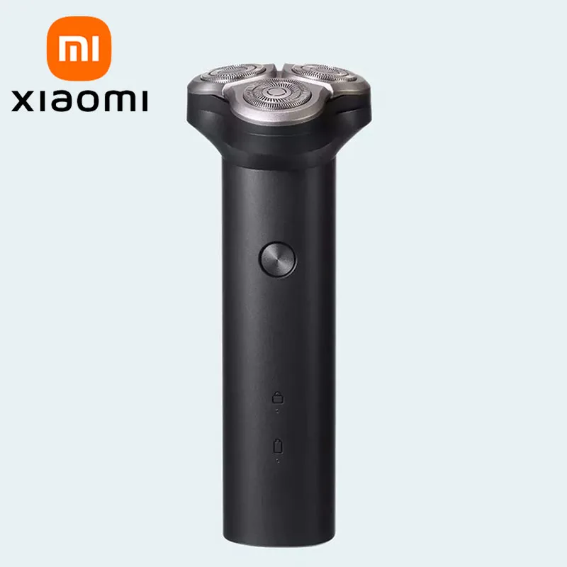 XIAOMI MIJIA Electric Shaver S300 Dry Wet Shaving Triple Blade IPX7 Waterproof Beard Trimmer trimer Cutter For Men Razor Machine