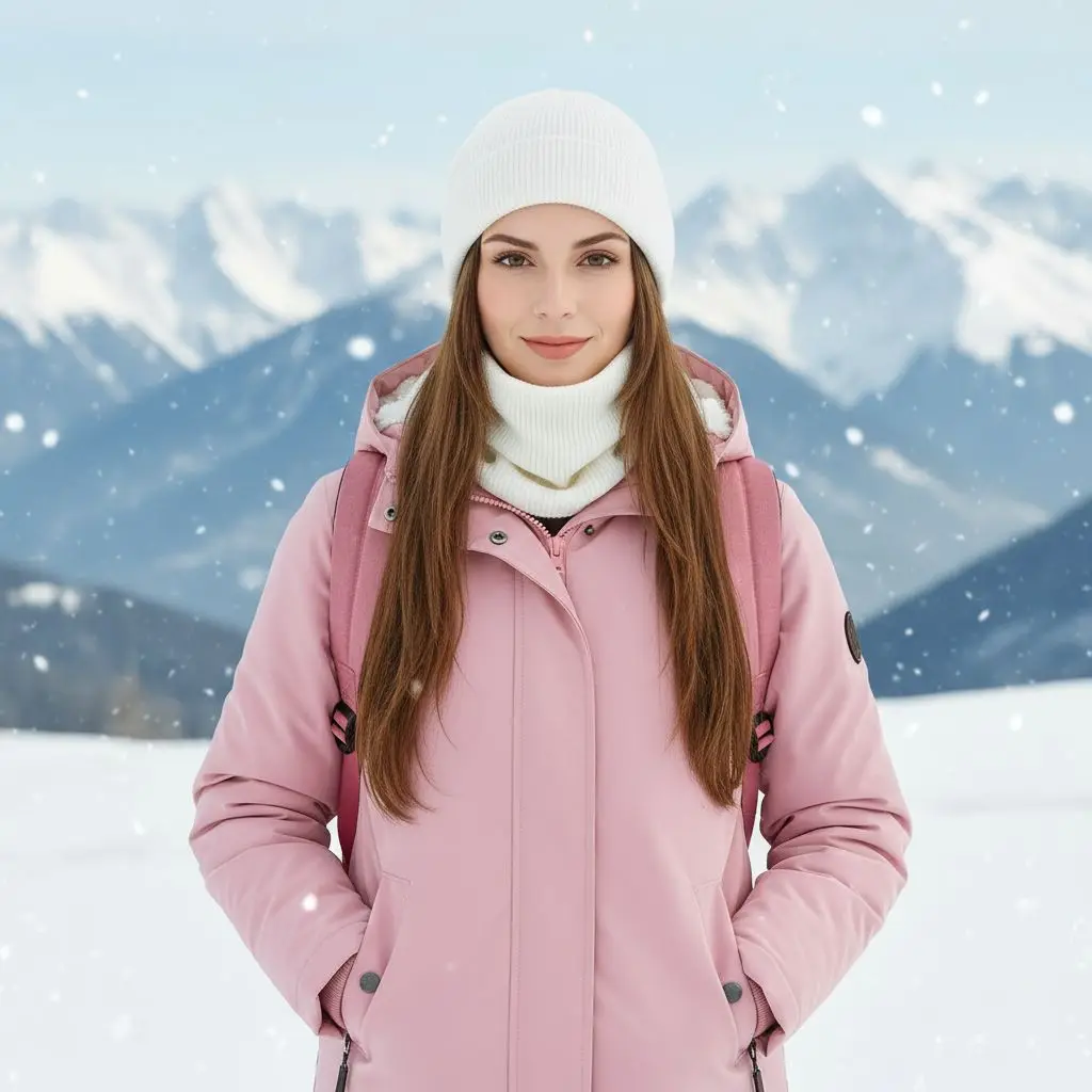 2Pcs/Set Knitted Hat and Scarf Sets Girls Warmer Solid Color Beanie Neck Hat Korean-Style Versatile Classic Scarves Kit