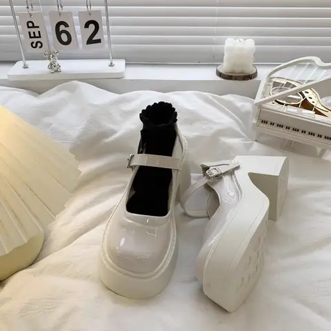 10 best sales प्लेटफ़ॉर्म जूते y2k - №9