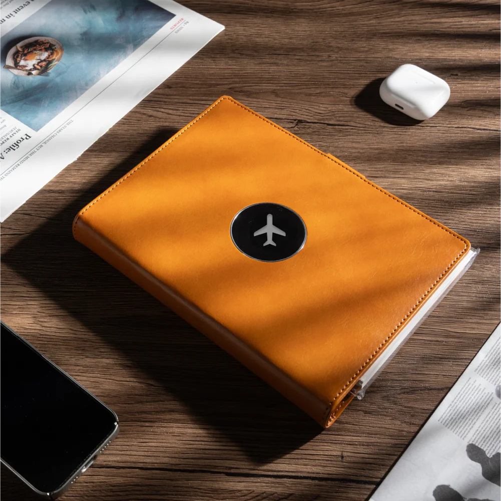 A5 Smart Notebook with 8000mAh Power Bank & Customizabale LED Logo light–A Stylish Business Gift for Professionals & Executives