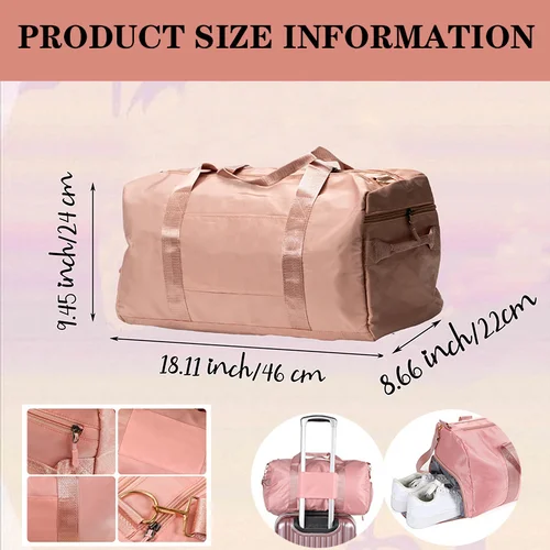 Imagen 2 del producto Bolsa de baile personalizada, bolsas con nombre de baile personalizadas, bolsa de bailarina, bolsa de lona personalizada, regalos de bailarina para niños, bolso de uniforme de gimnasia