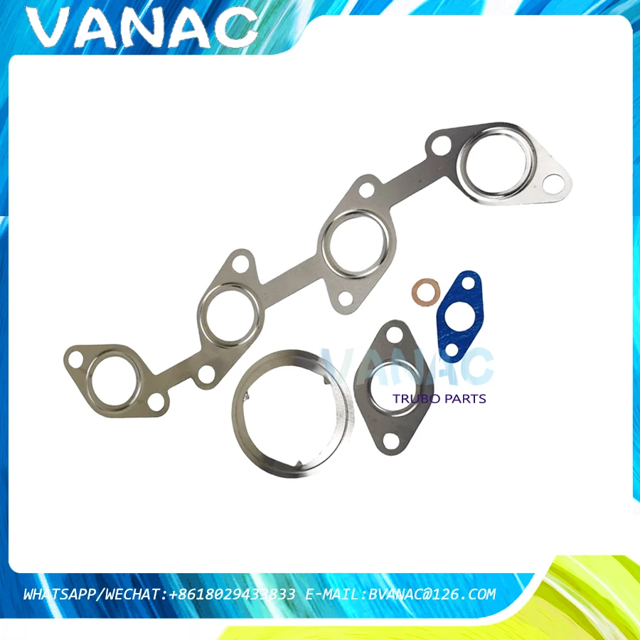 مجموعة حشيات الشاحن التربيني 768652 مجموعات معدنية توربو لدودج جيب ميتسوبيشي كرايسلر 2.0 CRD DI-D 103Kw ECE PDE BSY 768652-5003S #2