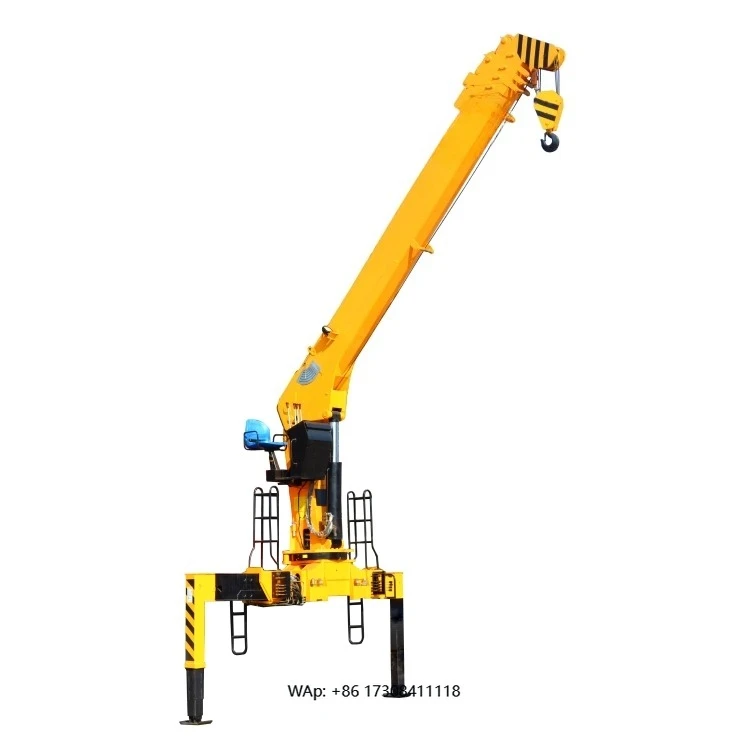 

Truck Mounted Crane Grue Mobile 4T Truck Crane with Working Basket for Sale