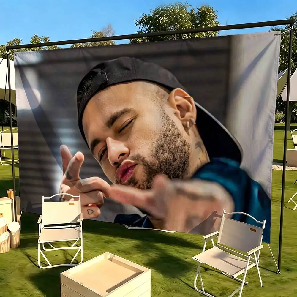 Cool Football For N-NeYmAr  Flag Suitable For Party Club Outdoor Interior Wall Decoration Banner Fans Gift