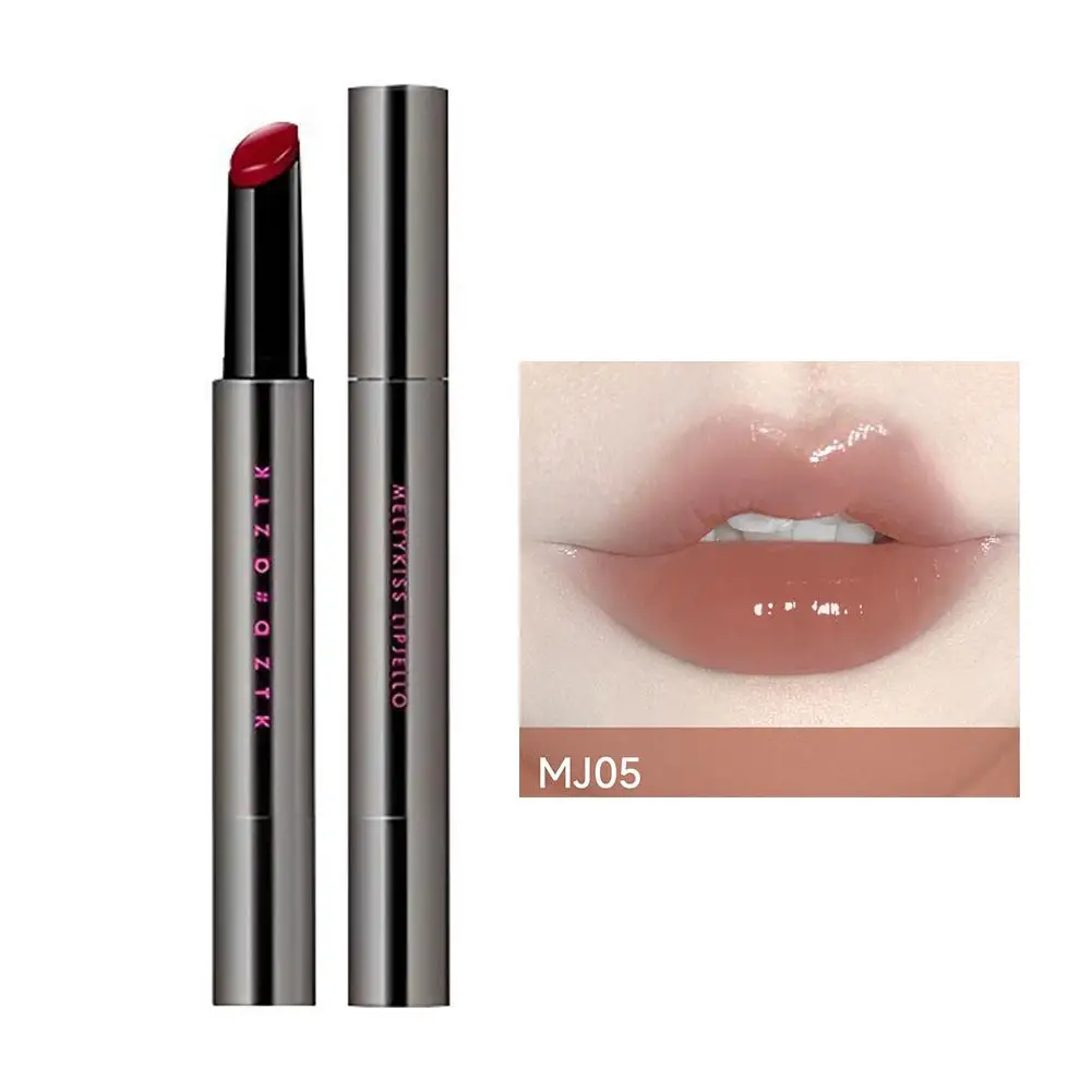 Aztk Spiegel Jelly Lippenstift Bubble Lipgloss Langdurige Vochtinbrengende Glans Sexy Cup Stevige Lip Waterdichte Non-Stick N0w7