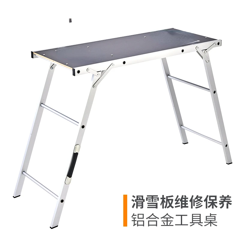 

For Snowboard Waxing Workbench Veneer Double Board Maintenance Work Table