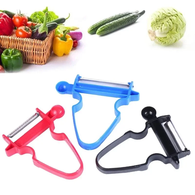 

Creative Kitchen Small Tools, Three Purpose Wire Planer, Three Piece Set, Peeler, Shredder, Fruit Planer Pattern slicing