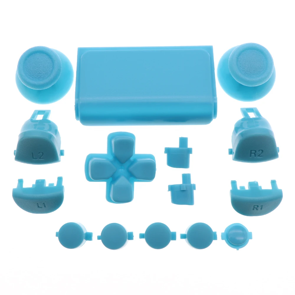Full Set Joysticks Dpad Button R1 L1 R2 L2 Direction Key ABXY Buttons jds-040 For PS4 Pro Slim Controller components