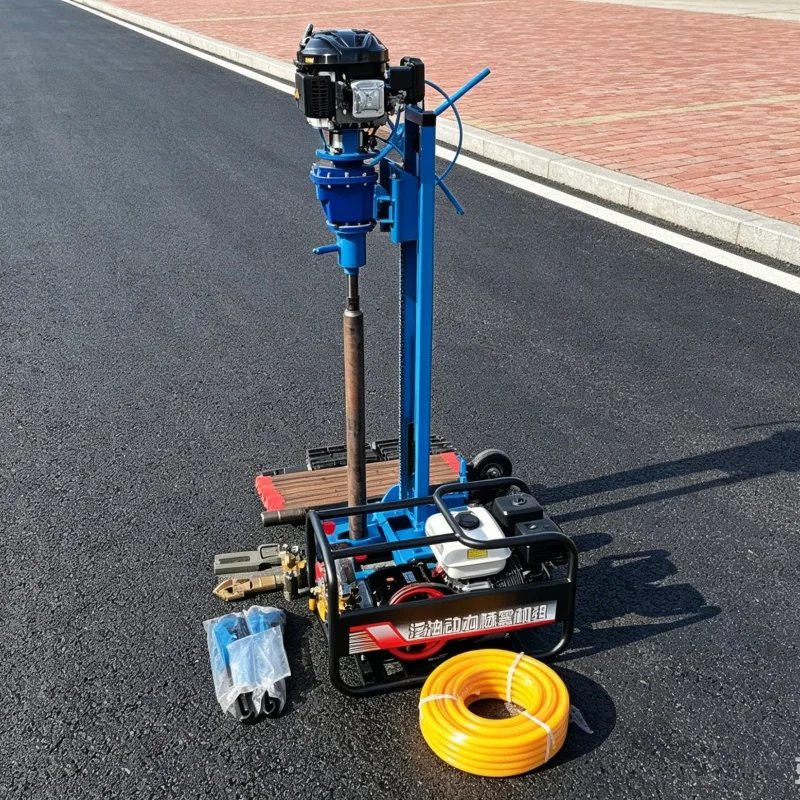 

Customized Bestselling Water Well Drilling Machine, Mini Drilling Rig for Small Projects, Household Well Boring Machine