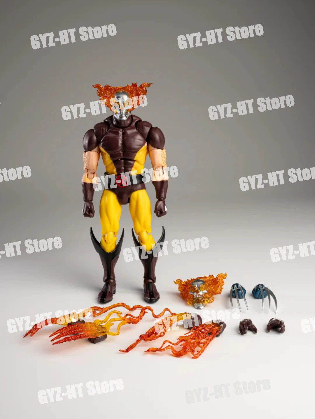 ของเล่น Ct Toys Hellverine ฟิกเกอร์ Wolverine Mafex 096 138 X-Men อนิเมะ แอ็คชั่นฟิกเกอร์ โมเดลรูปปั้น ของขวัญแบบกำหนดเอง ของเล่น มีสินค้าในสต็อก