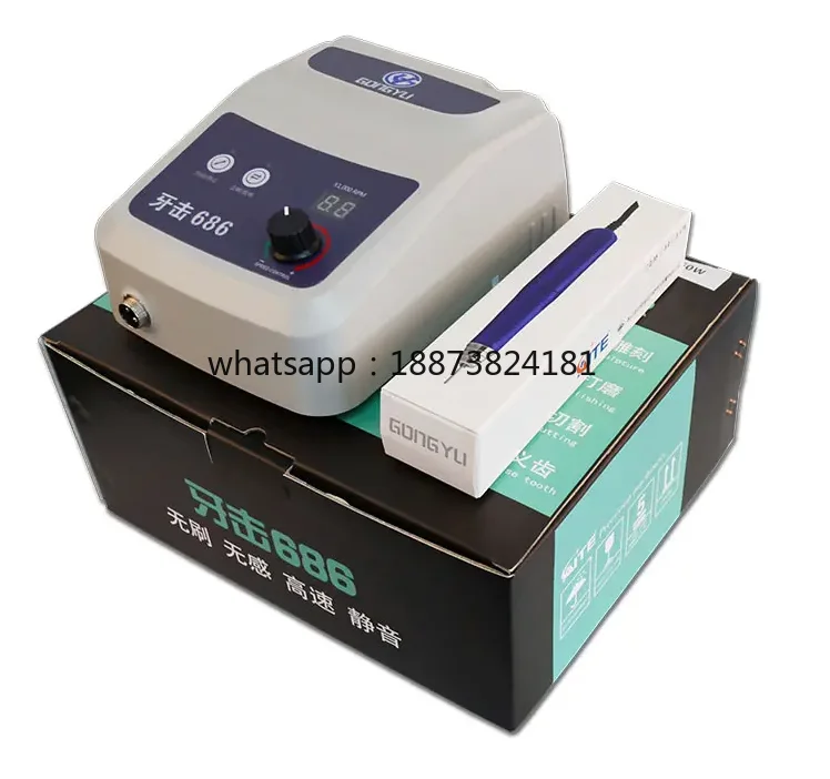 Electric Mini Drill 50000rpm Dental Lab Brushless Grinding for Precision Work in Dental And Lab Settings fast shipping