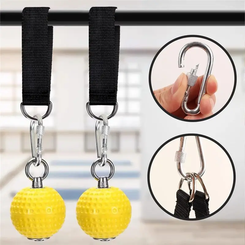 مجموعة تعليق HOTA43T للأطفال والأطفال أرجوحة شجرة - 4 قطع أشرطة أرجوحة شجرة خارجية مع 4 حلقات تسلق متضمنة #2