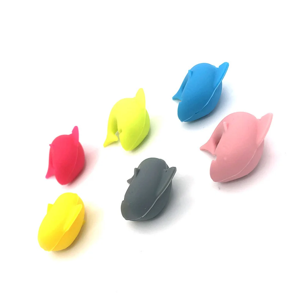 

12 Pcs Wine Glass Identifier Marker Cup Marking Label Silicone Drink Recognizer