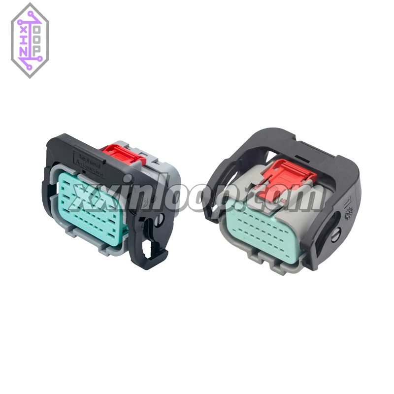 

MPS02-BSFX032S 32pin sealed automotive waterproof connector housing IP68 IP6K9K mixed power signal shell without terminals