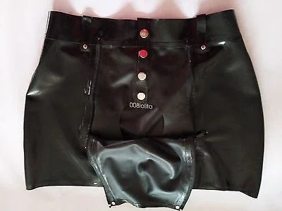 

100% Latex Rubber Gummi Hot Sexy Shorts Briefs Knee-Length Size XS-XXL