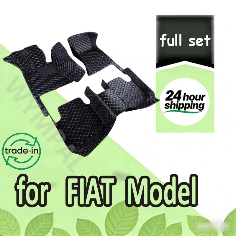 

Car Floor Mats For FIAT FIAT tipo 500 500c 500X Barchetta Croma 126p X1 9 Ducato Car Accessories
