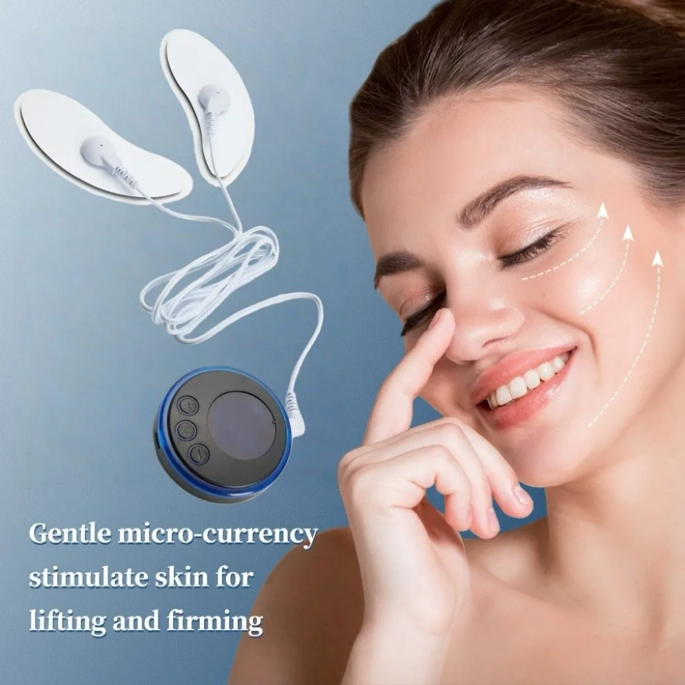 Electric EMS Facial Massager USB Charging Lifting Firming Face Lift Device Eye Beauty Skin Tightening V-Shaped Face Tool