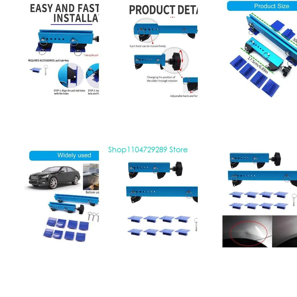 

D8KE Удаление инструмента Expander CAR для ремонта AccessRies для удаления ям для повреждений