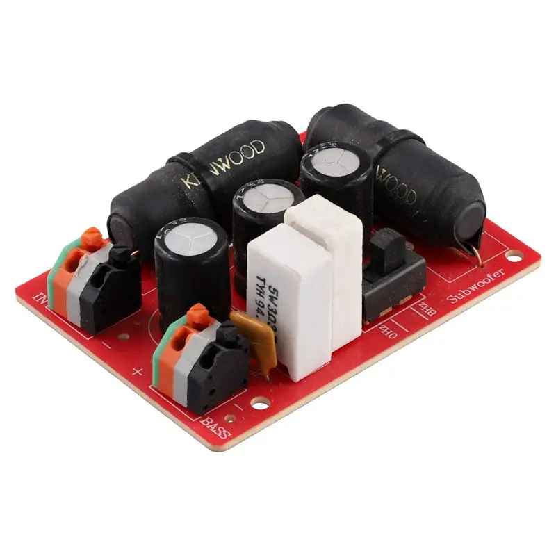 

A98Z Adjustable Bass Speaker Subwoofer Frequency Divider 40Hz-400Hz 200W For Home Theater Car Audio, DIY Stereo Crossovers