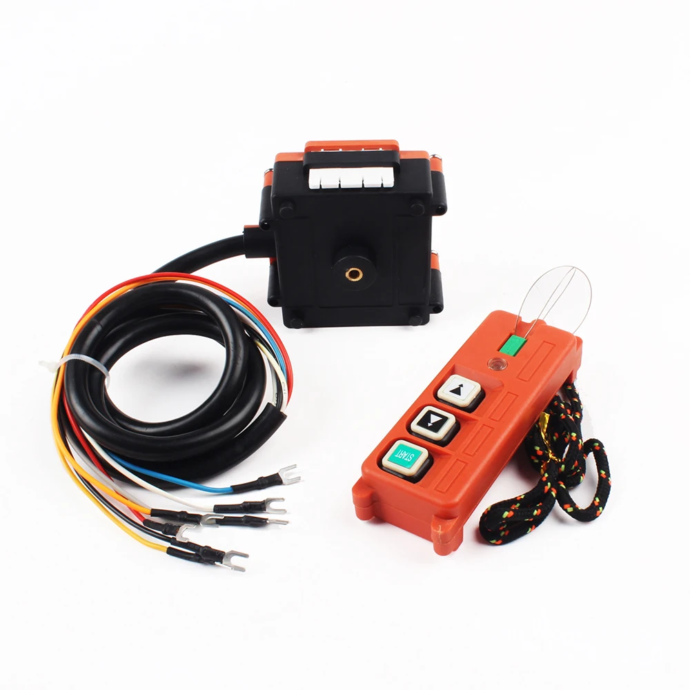 Wireless Industrial Remote Controller Electric Hoist Remote Control Winding Engine Sand-blast Equipment Used F21-2S 3 button 12V