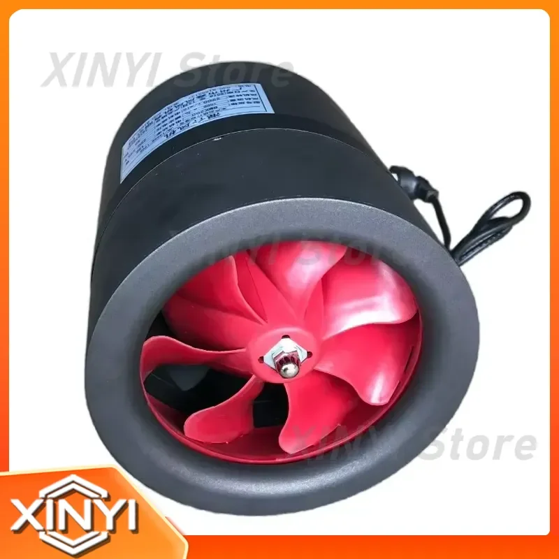 Electric Mixed Flow Fan for Low Noise Civil Air Conditioning Ventilation System Ball Bearing 380V Cast Iron Blades OEM ODM