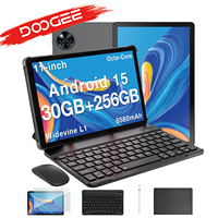 Global Version DOOGEE U11 Pro Android 15 Tablet PC 11 inch Ultra-clean 90Hz Display 30GB(6 + 24) 256GB mAh Battery Tablet
