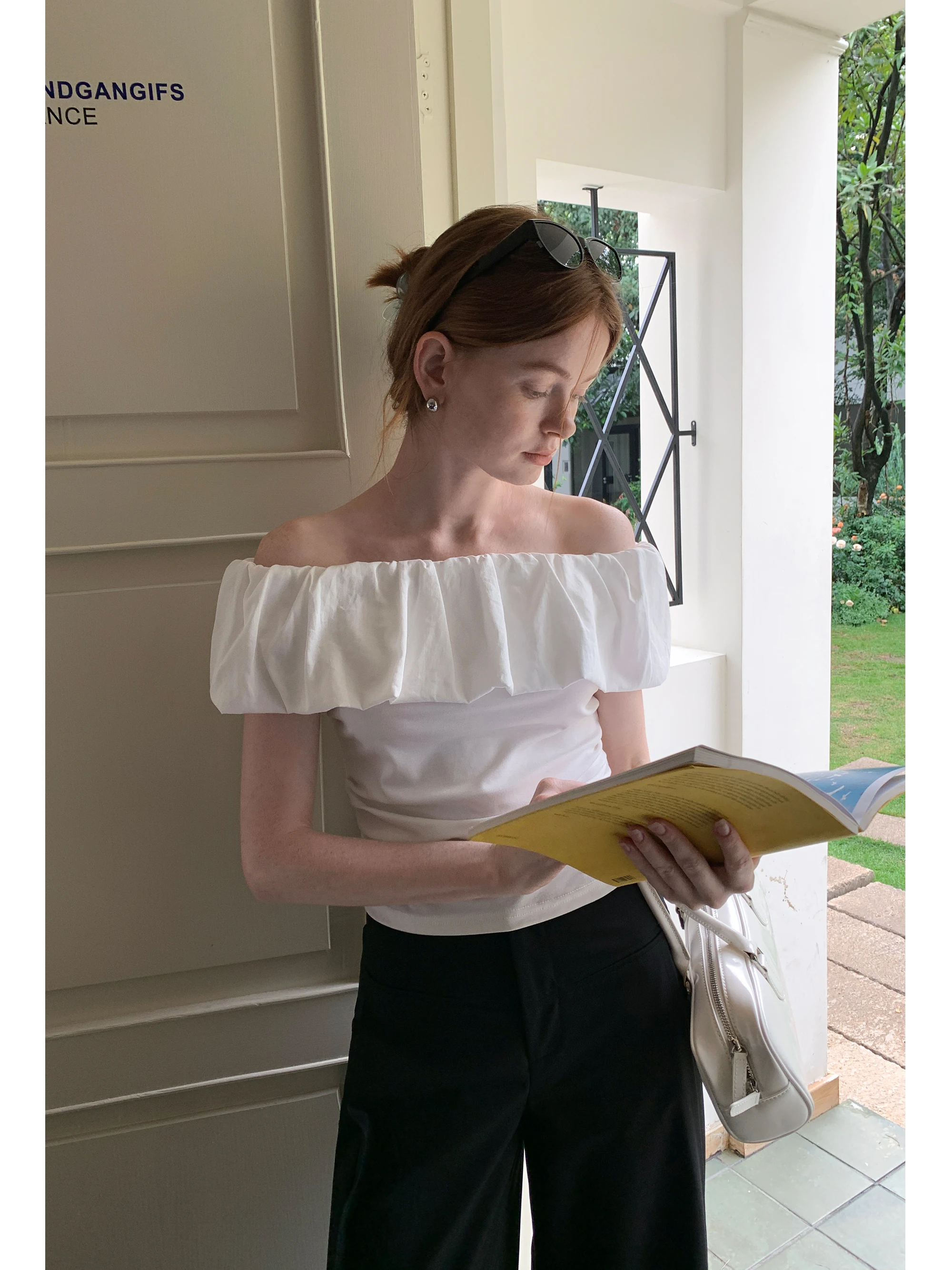 

EGGKA женская облегающая футболка ort, повседневная футболка с воротником-стойкой, летний модный топ из полиэфирного волокна Eggka E25A3824