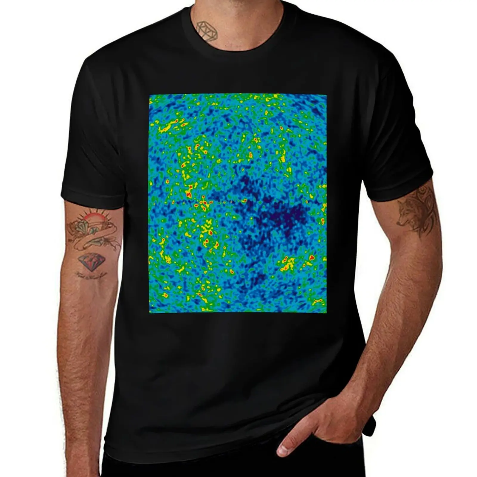

The Cosmic Microwave Background T-Shirt funny t shirts cotton man t shirt cotton anime tshirt T-Shirt