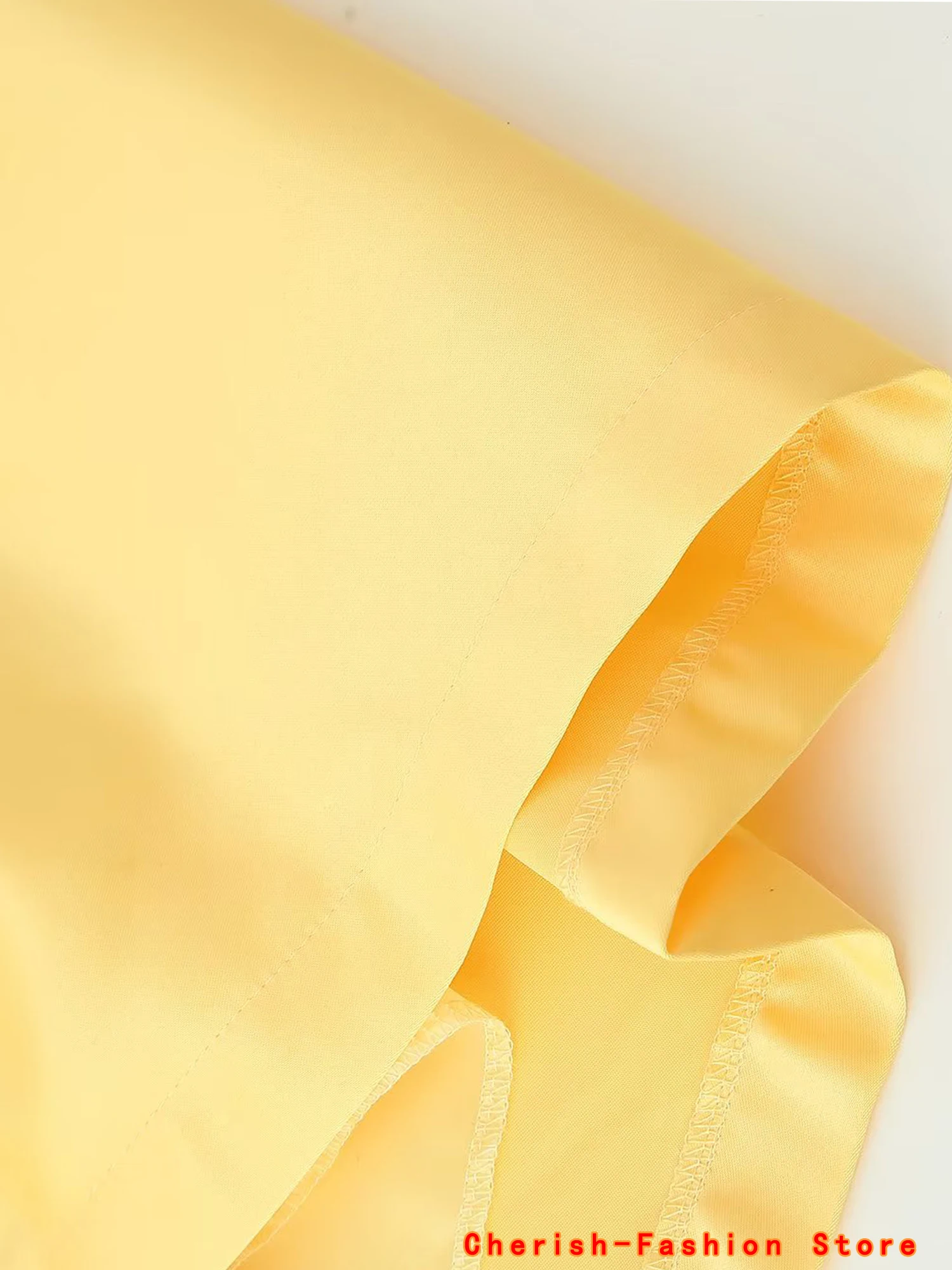 Summer Satin Thin Women's Party Dress Fashion Hollow Sleeveless Holiday Dresses Yellow Rose Flower Suspenders Mini Dress Vestido
