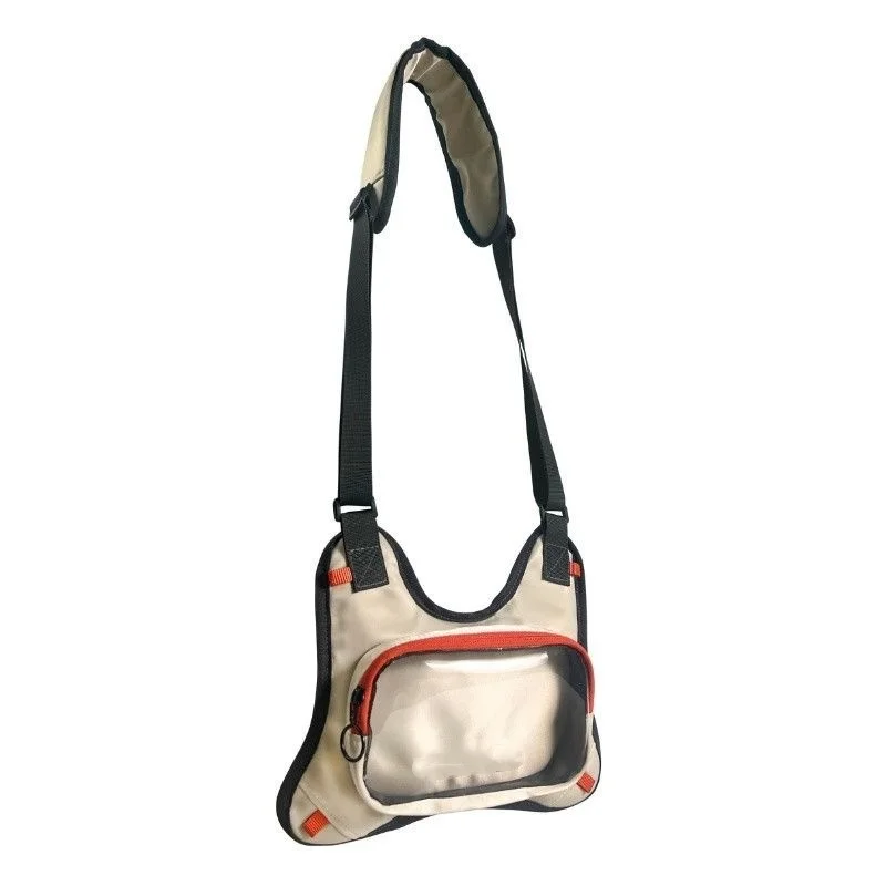 شفافة أنيمي اليابانية Crossbody ItaBag المرقعة Y2k تصميم الألم حقيبة عرض دمية Harajuku حقائب الكورية حقيبة كتف الفتيات #5