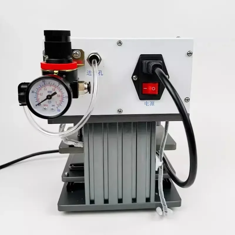 NJLD LD-W2 Double Preheating Pneumatic Pressure Holding Machine for Frame/Back Glass/Flat Screen Clamp Fixing Repair Tool